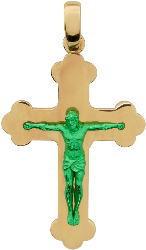 Photo: VEERT Gold 'The Small Jesus' Pendant