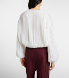 Loewe Mohair and cotton-blend sweater