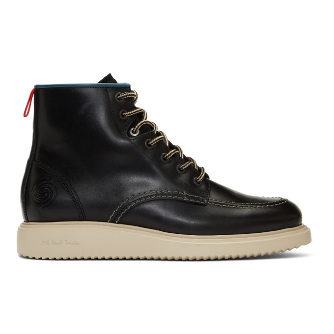 Photo: PS by Paul Smith Black Caplan Boots