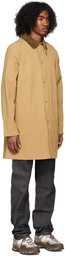 Barbour Beige Ashi Mac Casual Trench Coat