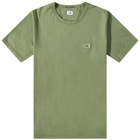 C.P. Company Men's Small Logo T-Shirt in Bronze Green