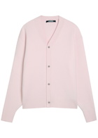 Jacquemus Le Cardigan Doppio Merino Wool-blend Cardigan Light Pink