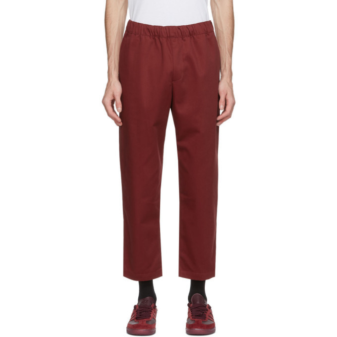 Photo: adidas Originals Red Jonah Hill Edition Chino Trousers