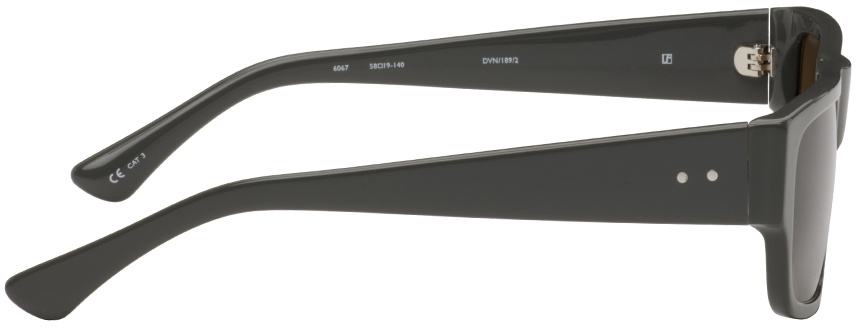 Dries Van Noten Gray Linda Farrow Edition 189 C2 Sunglasses Dries