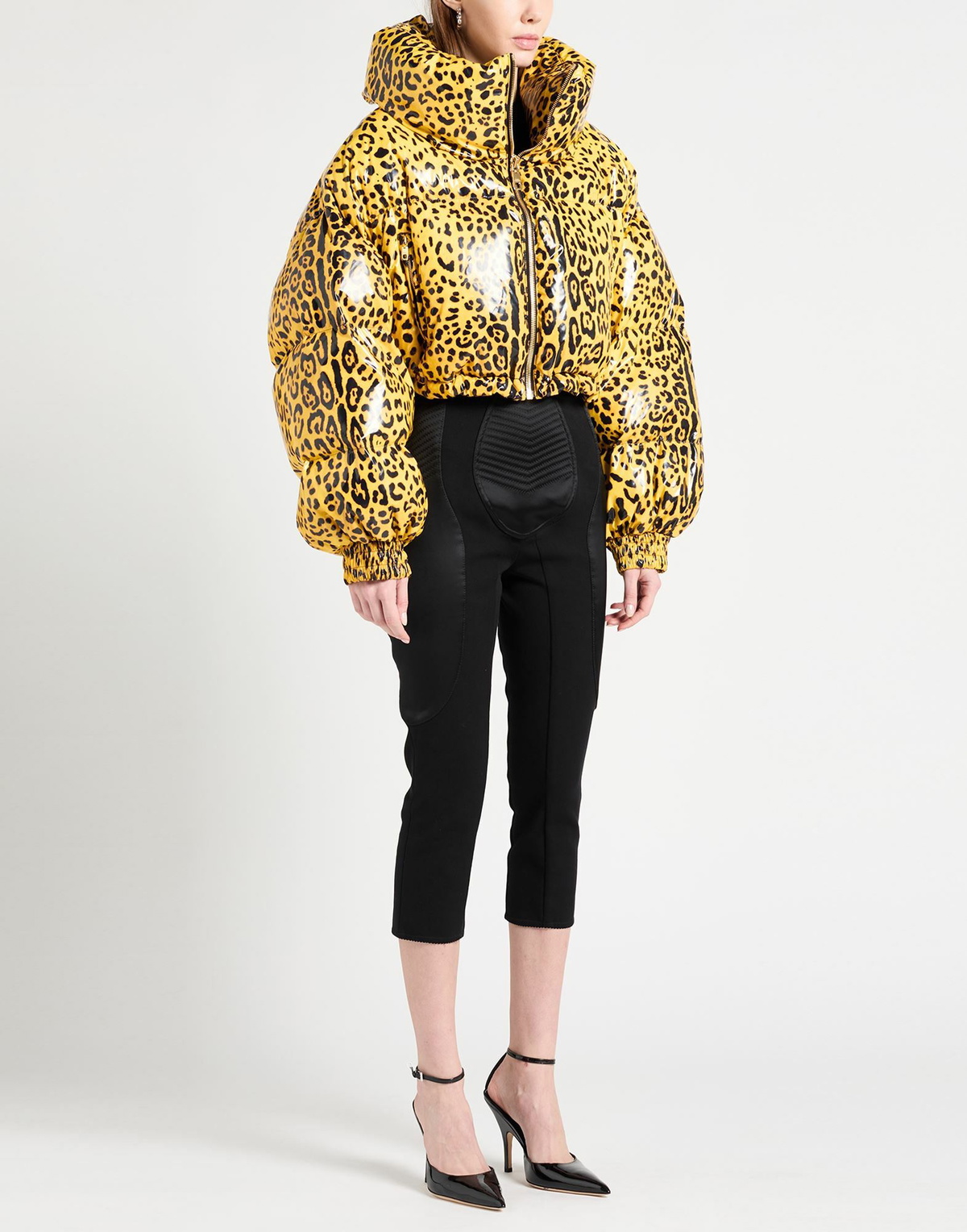 Dolce & gabbana Womens Puffer in Yellow