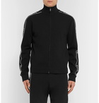 Valentino - Logo-Trimmed Tech-Jersey Track Jacket - Men - Black