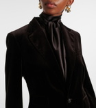 Ralph Lauren Collection Cotton-blend velvet blazer