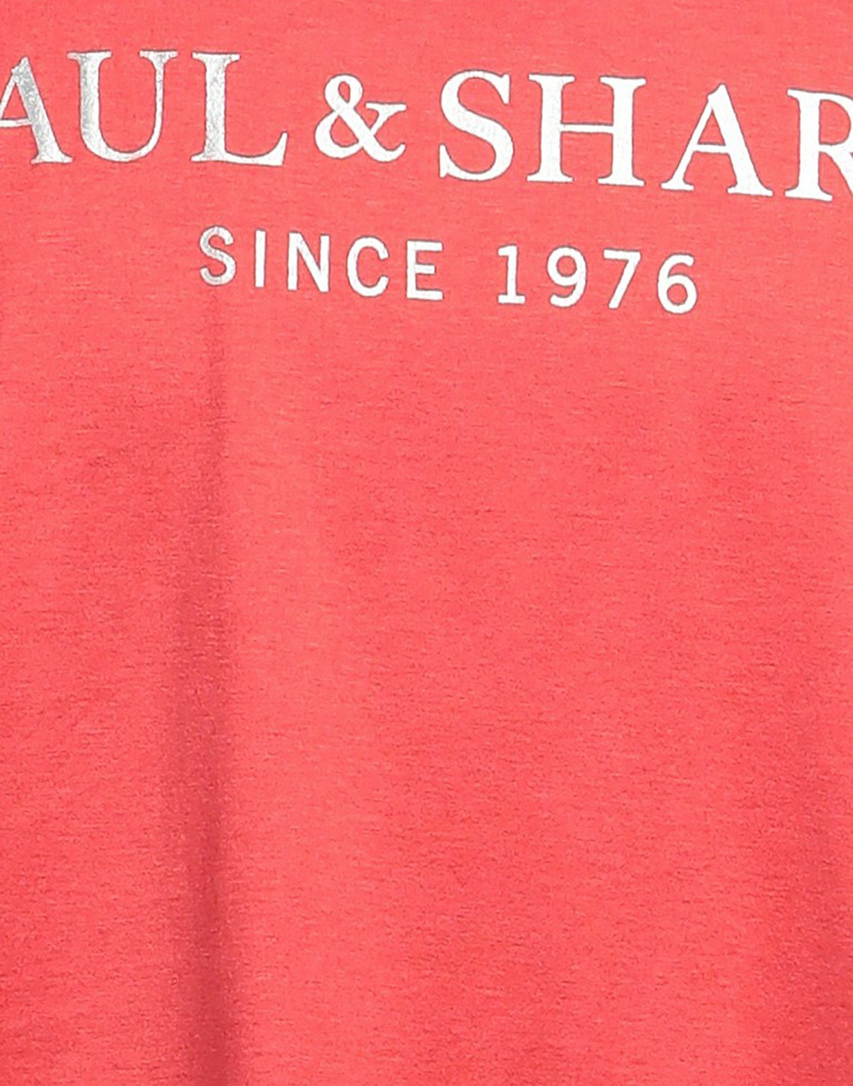 Paul & Shark Mens T-shirt in Tomato red