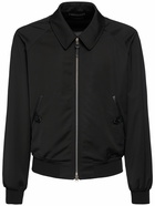 TOM FORD - Viscose & Wool Raglan Collar Jacket