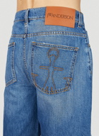 JW Anderson - Distressed Patches Jeans in Blue
