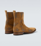 Acne Studios Distressed suede ankle boots