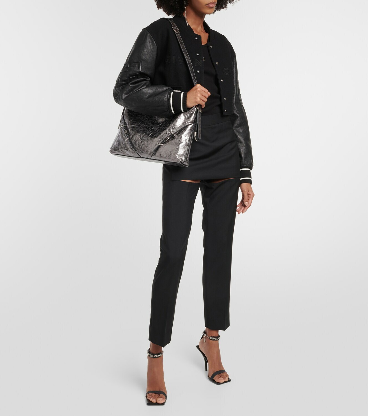 Givenchy Voyou Medium leather shoulder bag