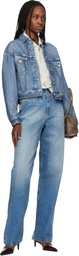 rag & bone Blue Miramar Trucker Jacket