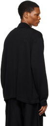 Cordera Black Button Cardigan