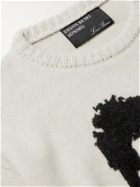 Enfants Riches Déprimés - Intarsia Cashmere Sweater - Neutrals