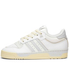 Adidas Men's Rivalry Low 86 Sneakers in White/Grey/Off White