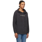 Off-White Grey Barrel Worker Hoodie