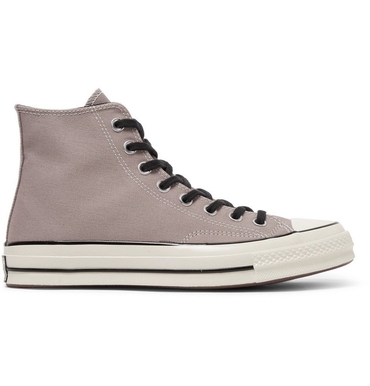 Photo: Converse - 1970s Chuck Taylor All Star Canvas High-Top Sneakers - Taupe