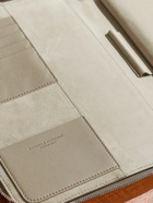 Brunello Cucinelli - Pebble-Grain Leather iPad Case