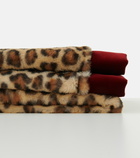 Etro - Leopard-print and paisley throw