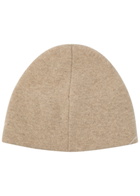 Jacquemus Le Bonnet Atelier Logo-intarsia Wool-blend Beanie - Beige - One Size