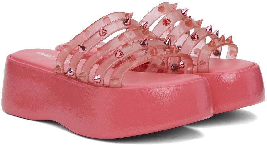 Jean Paul Gaultier Pink Melissa Edition Becky Punk Love Sandals