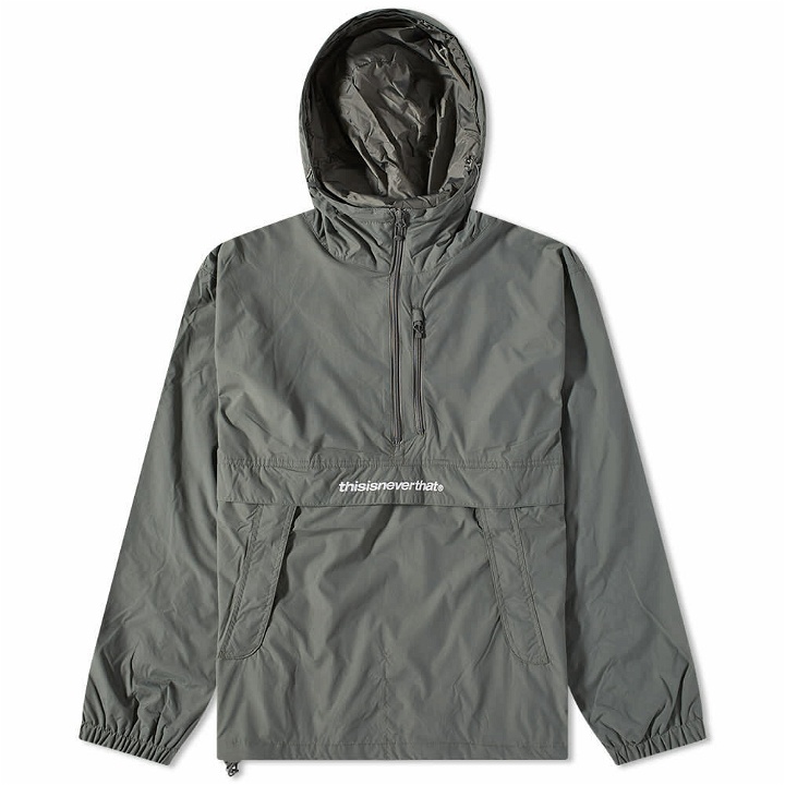 Photo: thisisneverthat Men's Anorak Jacket in Charcoal