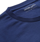 Frescobol Carioca - Pepe Modernist Printed Cotton-Jersey T-Shirt - Blue