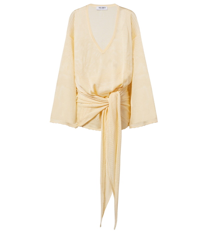 Photo: The Attico Open-knit minidress