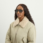 Off-White Sunglasses Forks Sunglasses in Classic Havana/Blue 