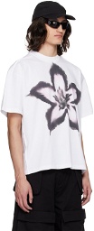 SPENCER BADU White Floral T-Shirt
