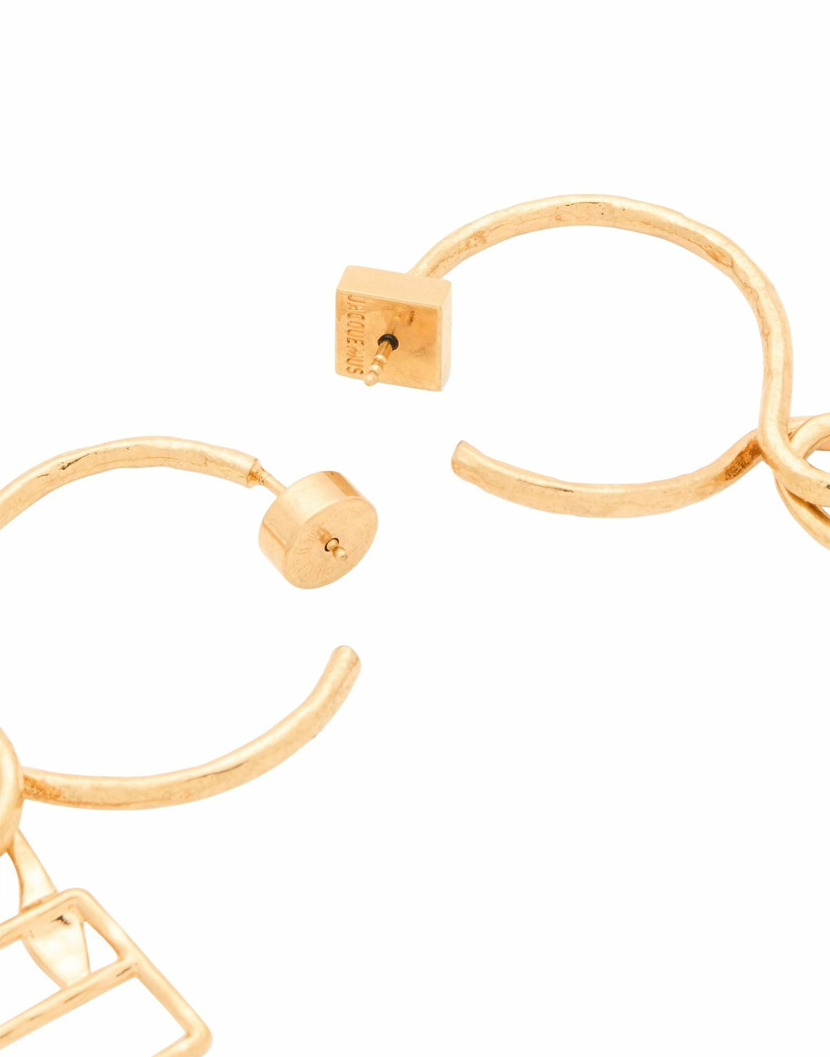 Jacquemus Womens Earrings in Gold