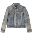 SAINT LAURENT - Slim-Fit Denim Jacket - Blue