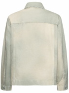 OBJECTS IV LIFE - Logo Print Cotton Denim Jacket