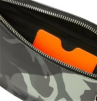 Alexander McQueen - Camouflage-Print Leather Belt Bag - Men - Army green