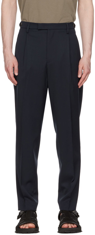 Photo: Barena Navy Masco Novento Trousers