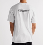 Undercover - Printed Cotton-Jersey T-Shirt - White