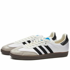 Adidas Men's x BSTN Samba Sneakers in Crystal White/Gum