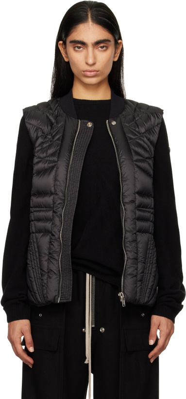 Photo: Rick Owens Moncler + Rick Owens Black Megapenta Flight Down Vest
