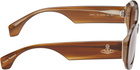 Vivienne Westwood Brown Vivienne Sunglasses
