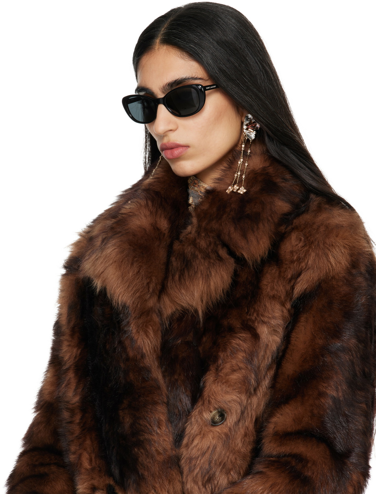Saint Laurent Black SL 822 Sunglasses