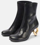 JW Anderson - Chain leather ankle boots