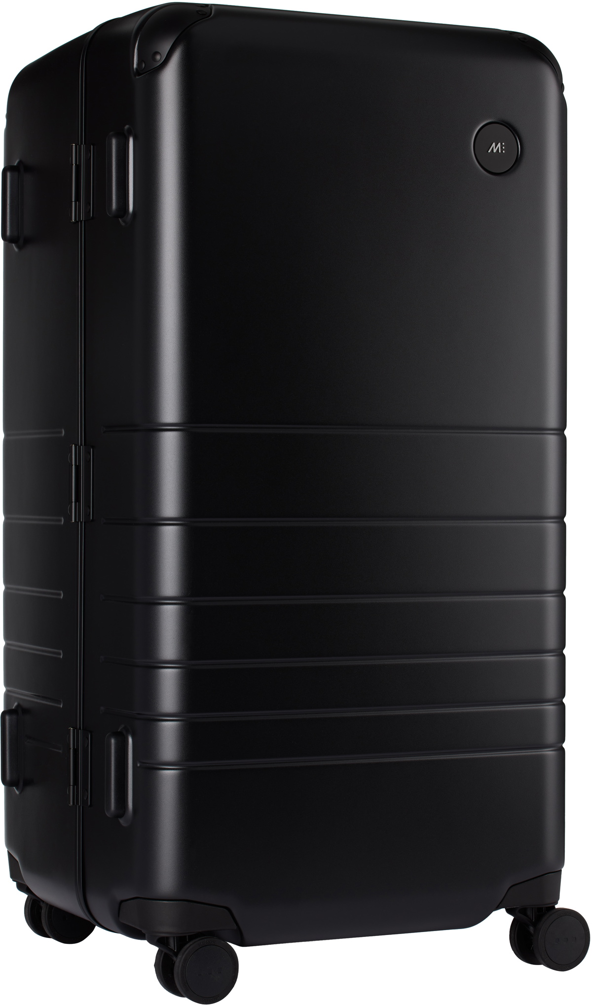 Monos Black Hybrid Trunk Suitcase
