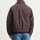 Norse Projects Men's Kastrup Gore-Tex Windstopper Bomber Jacket in Seal Brown