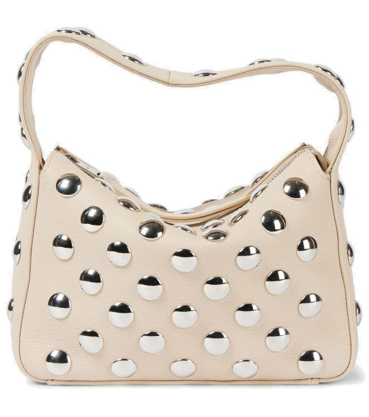 Photo: Khaite Elena Small studded leather tote bag