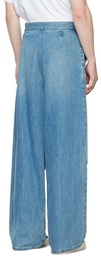 The Row SSENSE Exclusive Blue Tunna Jeans