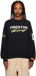Heron Preston Black 'Preston Racing' Sweatshirt