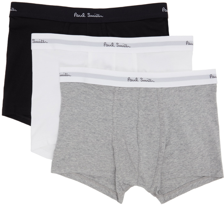 Photo: Paul Smith Three-Pack Multicolor Boxer Briefs