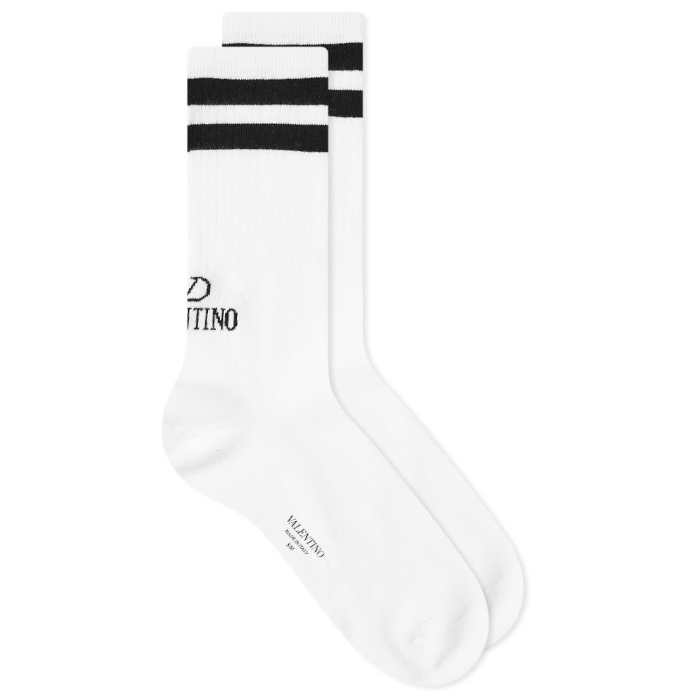Photo: Valentino Logo Sock
