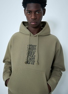 Stüssy Logo Motif Hooded Sweatshirt